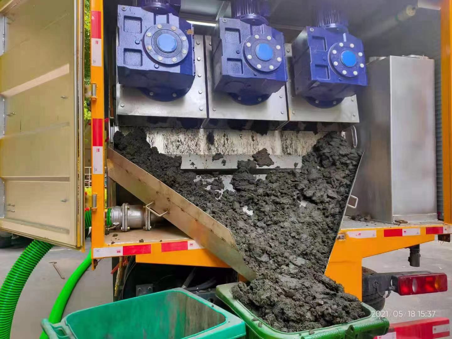 玛多化粪池清掏城市维护站-泥浆净化干湿分离处理